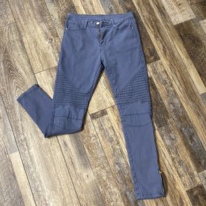 Moto Zip Jeans